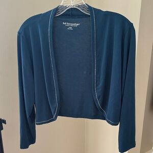 Soft Surroundings 3/4 Sleeve Shrug Cardigan Size Large